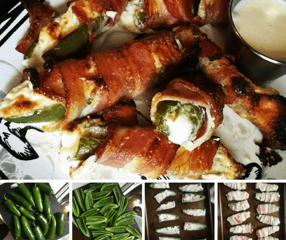 Cream Cheese Stuffed Bacon Wrapped Jalapenos