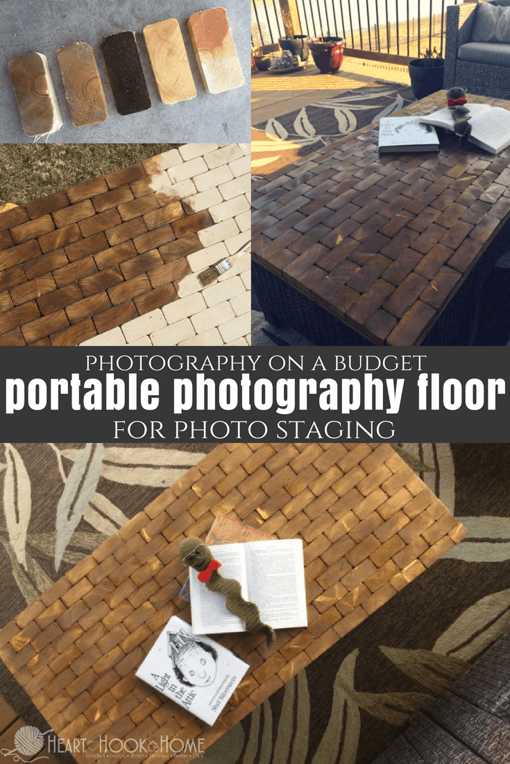 DIY: Portable Photography Floor for Photo Staging