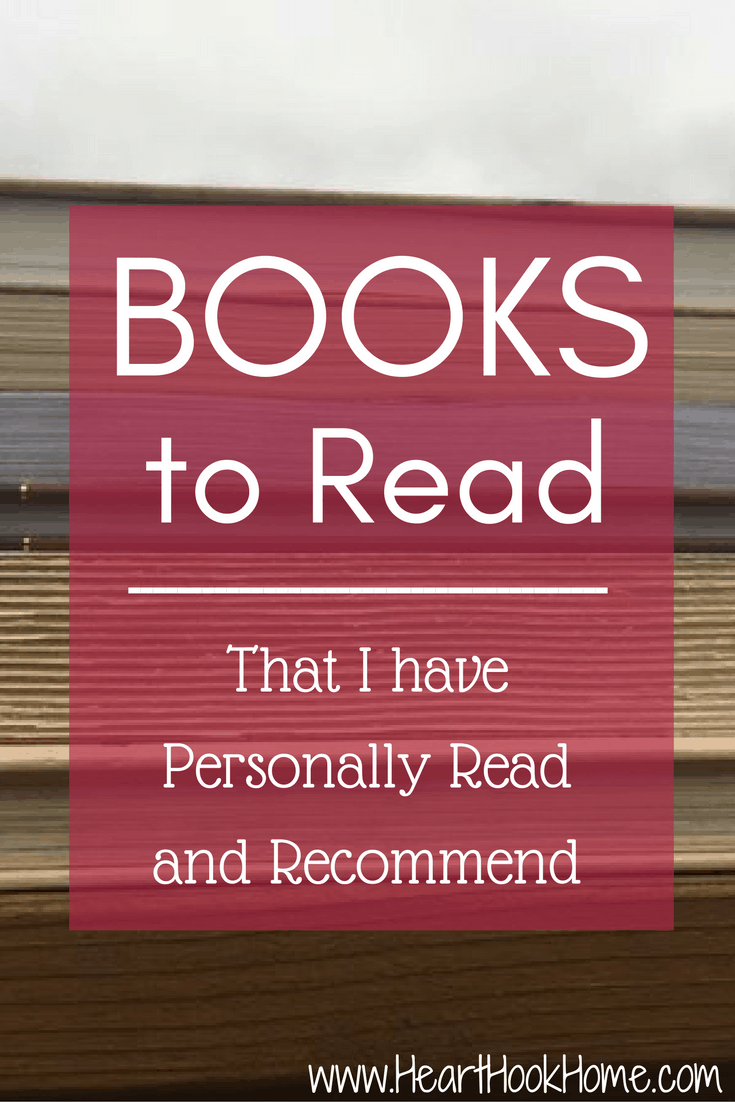 Books to Read (That I have Personally Read and Recommend)