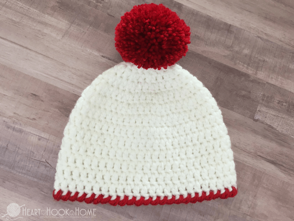 Easy Peasy 30-Minute Beanie Crochet Pattern