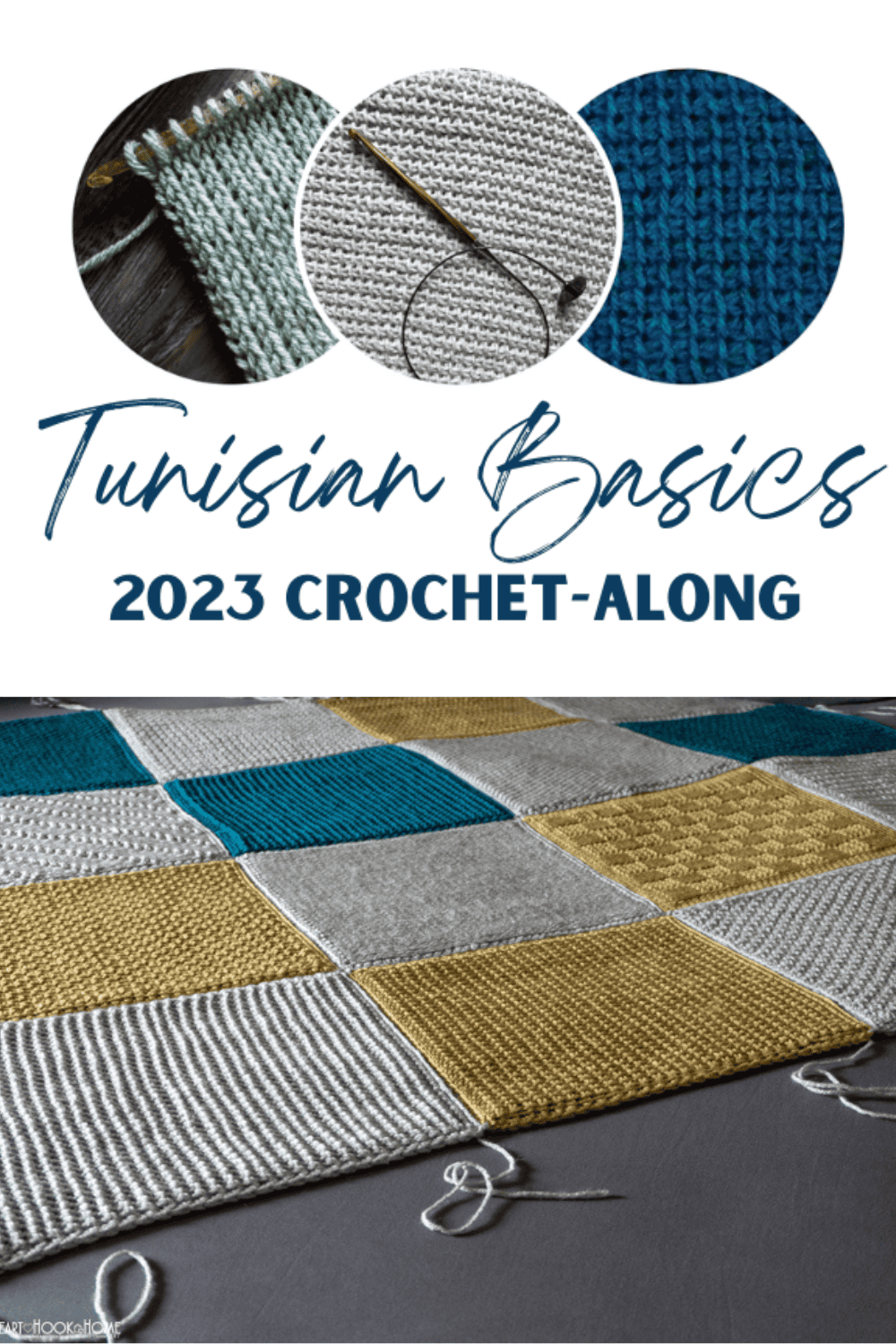 Tunisian Basics Crochet - Along banner