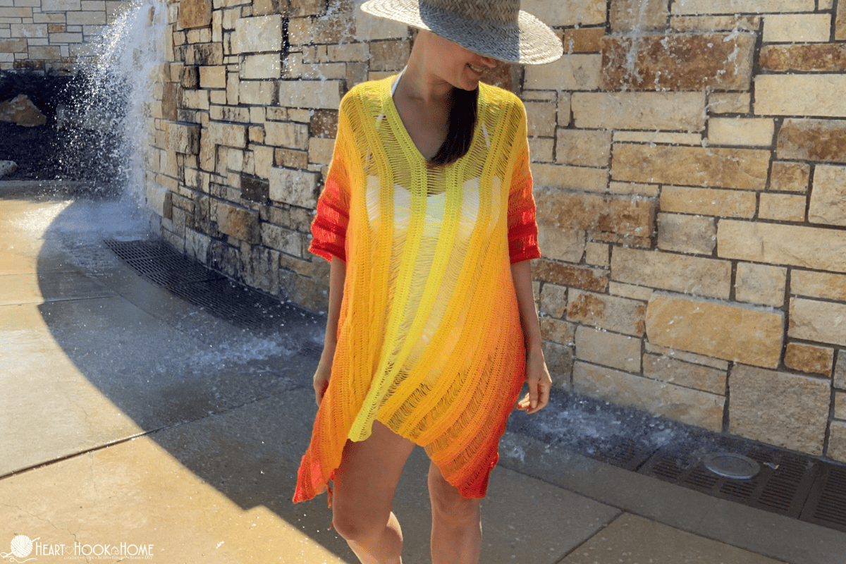phoenix swimsuit coverup crochet pattern