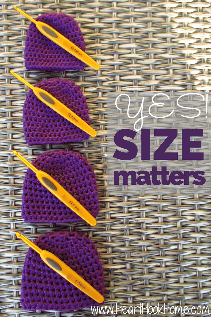 Why Size Matters in Crocheting and Knitting