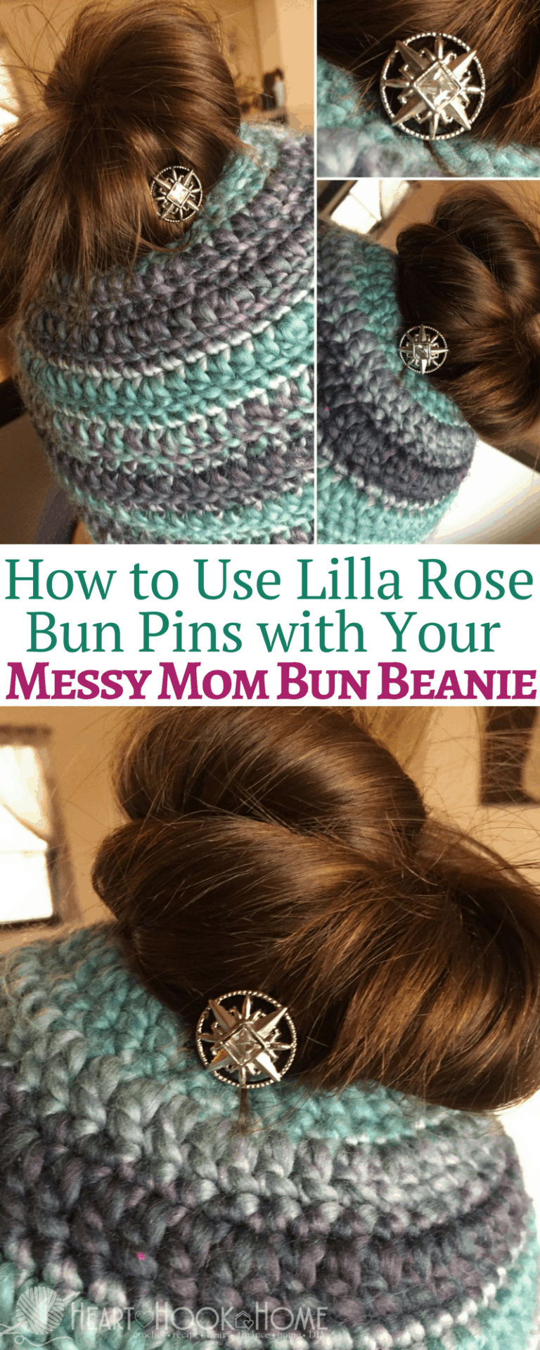 Messy Bun Hair Clips from Lilla Rose (a Review)